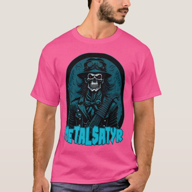 Camiseta Metalsatyr Steampunk (Frente)