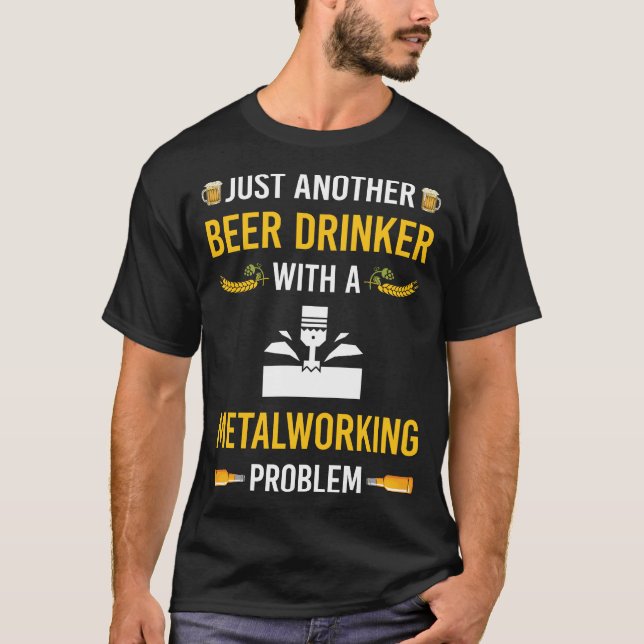 Camiseta Metalúrgico Beer Drinker (Frente)