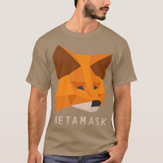 Camiseta MetaMask Fo, Carteira Cryptocurrency para PulseCha