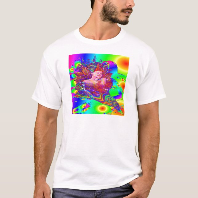 Camiseta Metamorfose da sereia (Frente)