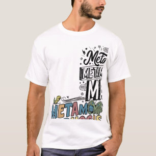 Camiseta Metamorfose ✨ T-Shirt Mágico de Homens 👕