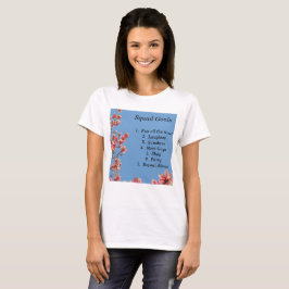 Camiseta Metas de Esquadrão, Meninas, Adolescentes, Amigos,