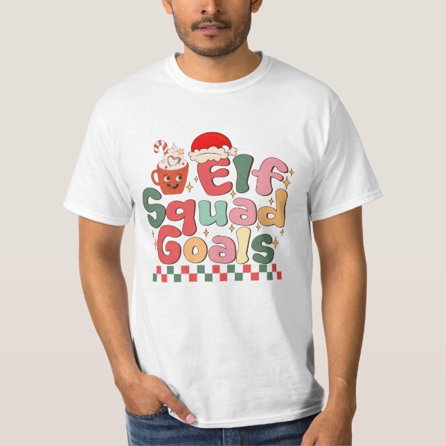 Camiseta Metas do Esquadrão Elf (Frente)