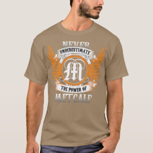Camiseta Metcalf Name Shirt Nunca Subestime A Potência O