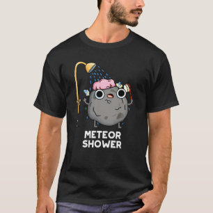Camiseta Meteor Chá Funny Science Pun Dark BG