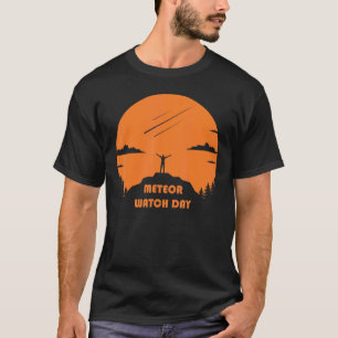 Camiseta Meteor Chás Observando a Monitorização do Meteor N