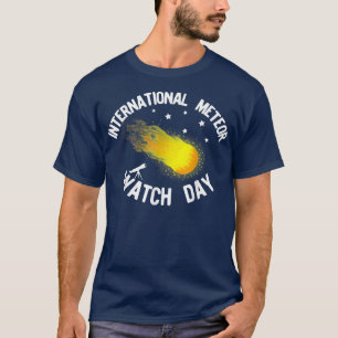Camiseta Meteor Showers Lover Watching Party Night Meteor W