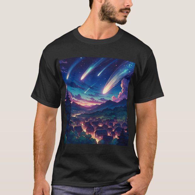 Camiseta meteoro celestial (Frente)