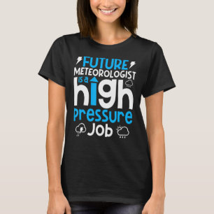Camiseta Meteorologia Previsão Climática Futura Meteorologi