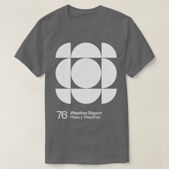 Camiseta Meteorologia Relata Clima Pesado (Frente do Design)