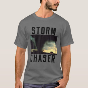 Camiseta Meteorologista de Imagens Meteorológicas de Torna