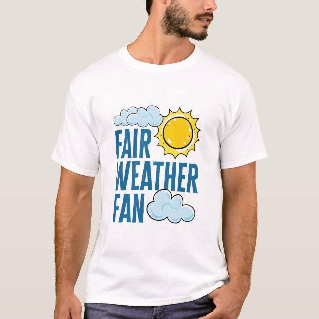 Camiseta Meteorologista do Ventilador do Clima Justo (Frente)