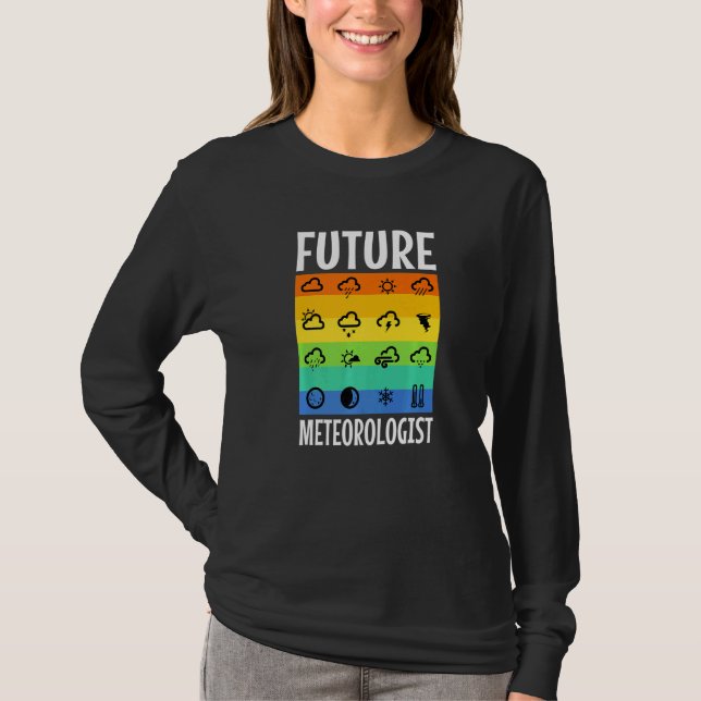 Camiseta Meteorologista Futuro   (Frente)
