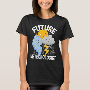 Camiseta Meteorologista Futuro Tornado Chaser Nós