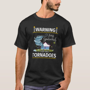 Camiseta Meteorologista Pode Falar Espontaneamente Sobre To