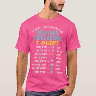 Camiseta Meteorologista Weatherman O Incrível Clima Forte