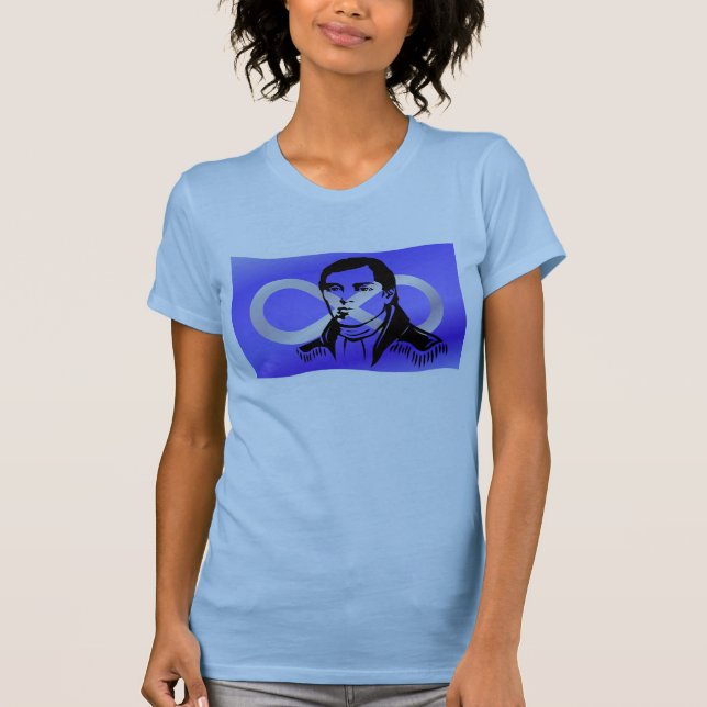 Camiseta Metis Nation Shirt Cuthbert Grant Metis Ladies Shi (Frente)