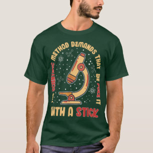 Camiseta Método Científico Poke Funny Scientist Science Lov
