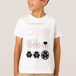 Camiseta Método de desenho de trevo-azedo