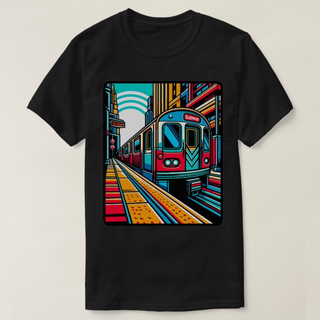 Camiseta Metrô (Frente do Design)