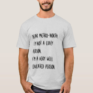 Camiseta Metro norte