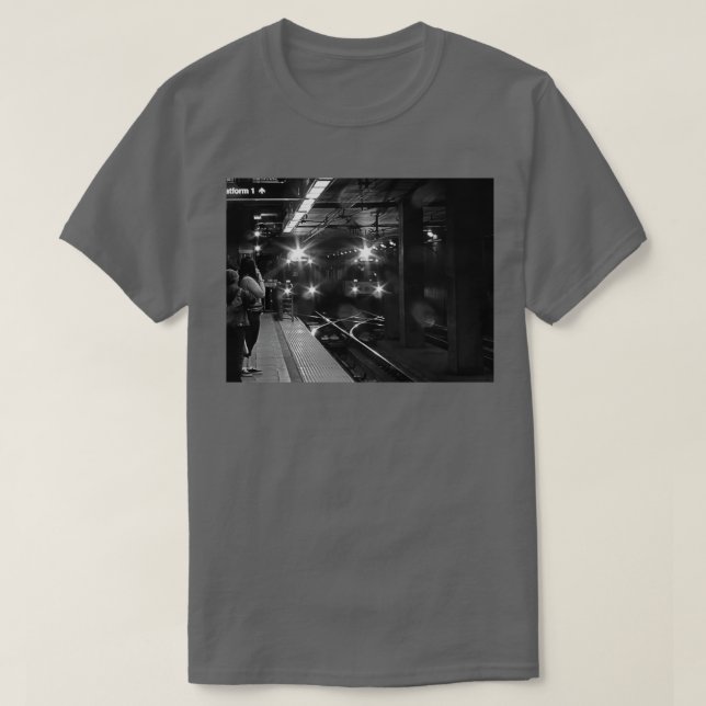 Camiseta Metro Rail de Los Angeles (Frente do Design)