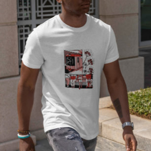 Camiseta Metro Train Japonês