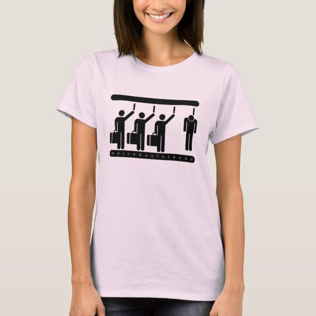 Camiseta Metroboulotdodo (Frente)