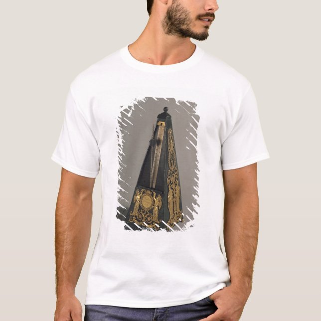 Camiseta Metrônomo piramidal, 1815 (Frente)