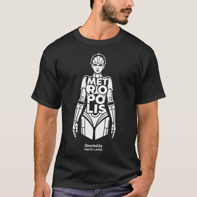 Camiseta Metrópole 1927 Maria Robô (Frente)