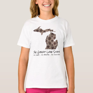 Camiseta Metrôs de petoskey State, Excelente do GroenLake M