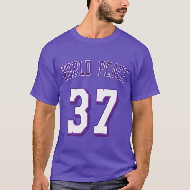 Camiseta Metta World Peace Oversized (Frente)