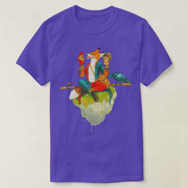 Camiseta MettAa, Vivimancer Vulpine da Raposa (Frente do Design)
