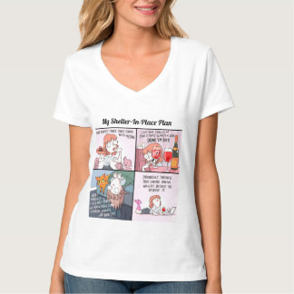 Camiseta Meu abrigo no lugar da t-shirt