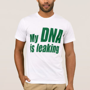 Camiseta Meu ADN está escapando