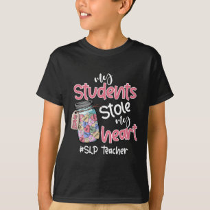 Camiseta Meu Aluno Roubou Meu Coração Slp Professor Dia dos