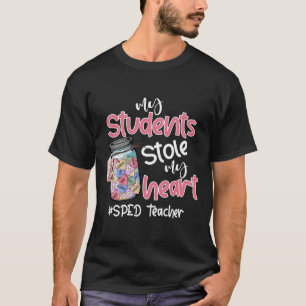 Camiseta Meu Aluno Roubou Meu Coração Sped Professor Dia do