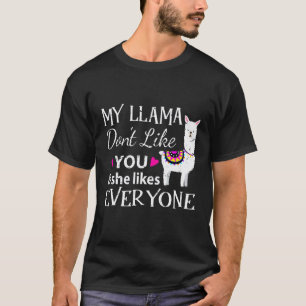 Camiseta Meu Amante de Lhama Alpaca
