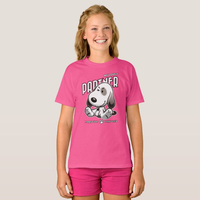 Camiseta Meu Amável Parceiro | Crianças (Frente Completa)