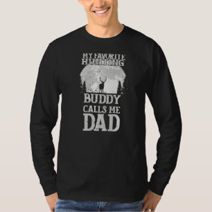 Camiseta Meu Amigo De Caça Favorito Me Chama De Pai De Caça