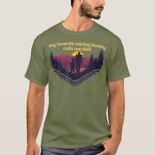Camiseta Meu Amigo De Caminhada Favorito Me Chama De Pai De