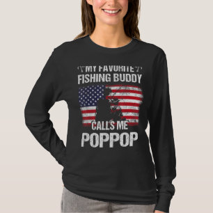 Camiseta Meu Amigo De Pesca Favorito Me Chama Fa Pop Pop