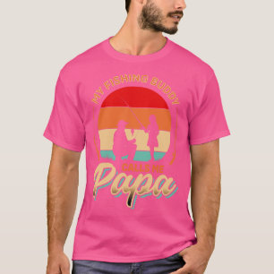 Camiseta Meu amigo de pesca me chama de Dia de os pais