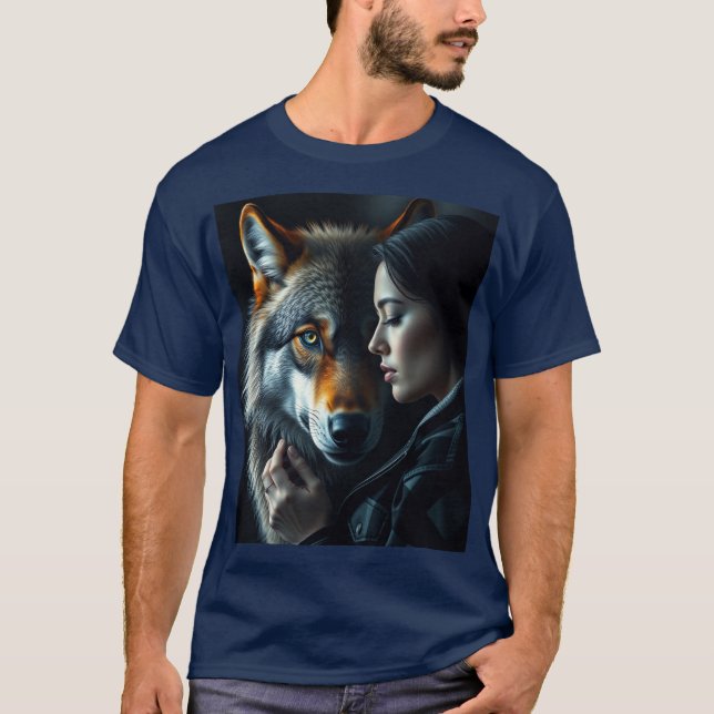Camiseta Meu Amigo - Lobo (Frente)