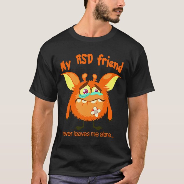 Camiseta Meu amigo RSD com Sonny o chargimal RSD (Frente)