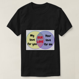 Camiseta Meu Amor Seu Amor Nossa Casal T-Shirt