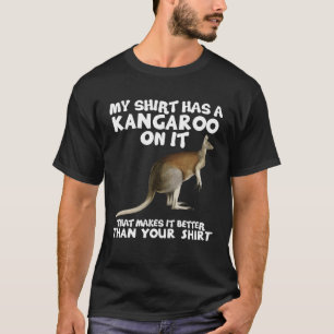 Camiseta Meu Animal De Zookeeper De Kangaroo