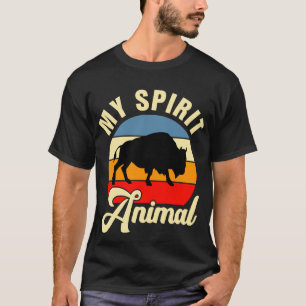 Camiseta Meu Animal Espírito É Um Bison