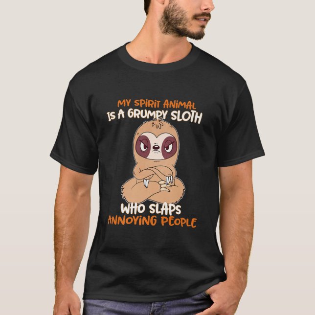Camiseta Meu Animal Espírito É Uma Lama Engraçada (Frente)