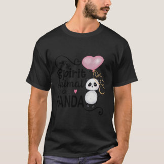 Camiseta Meu Animal Espírito É Uma Panda Que Pando Um Urso.